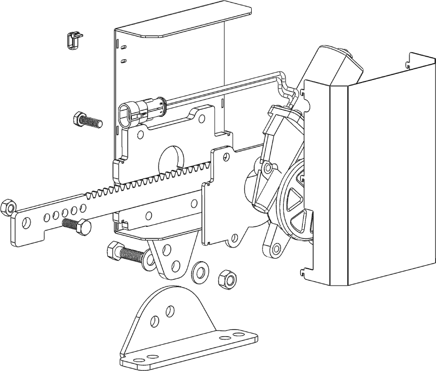 Produto Atuador eletromecânico